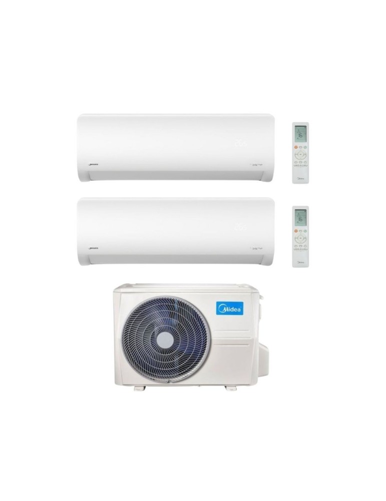 Midea Climatizzatore Dual Split serie Xtreme Pro 9+18 con M4O-36FN8-Q Inverter R 32 Wi-Fi Classe A++