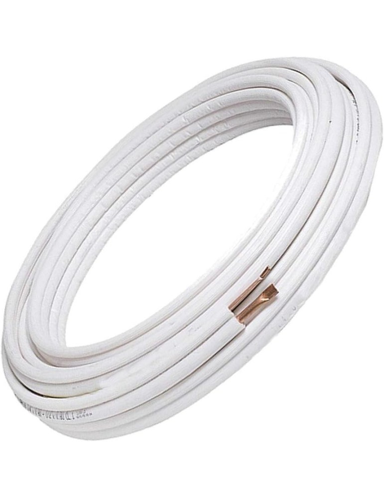 Tubi Rame Condizionatore Condizionamento Coppia 1/4" + 1/2" Adatto A Gas R410A R407C R32 (10 Metri (10+10))