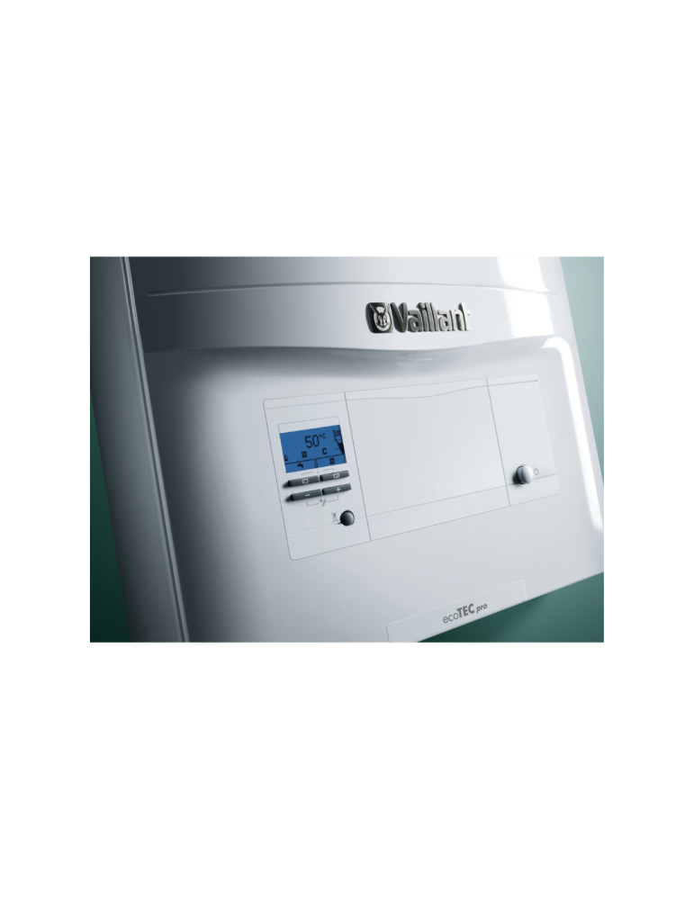 Vaillant Caldaia a Condensazione EcoTEC Pro VMW + Cs (H-IT) 28 kW Metano/Gpl Low NOx con kit scarico fumi - New ErP.