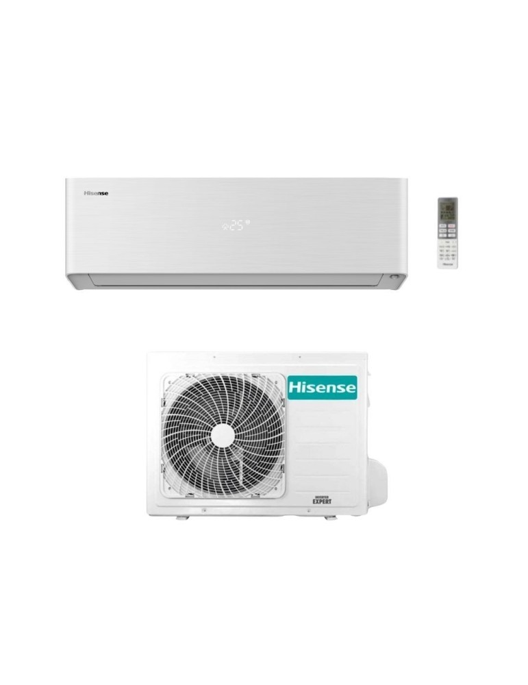 Hisense Climatizzatore Monosplit Energy Pro X 12000 btu AS35XV04W Inverter R-32 Wi-Fi Classe A+++