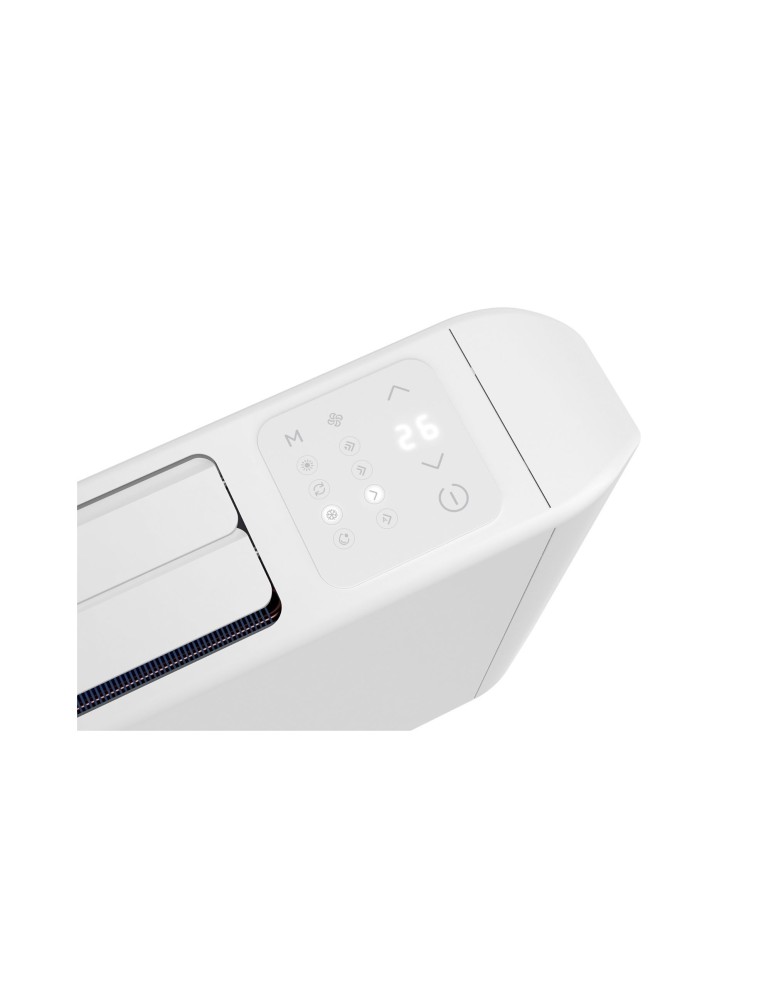 Ideal Clima Ventilconvettore Radiantore Idronico Fancoil  Nemo CD Inverter 400 TNM04D Wi-Fi Optional Dettaglio Pannello Comandi