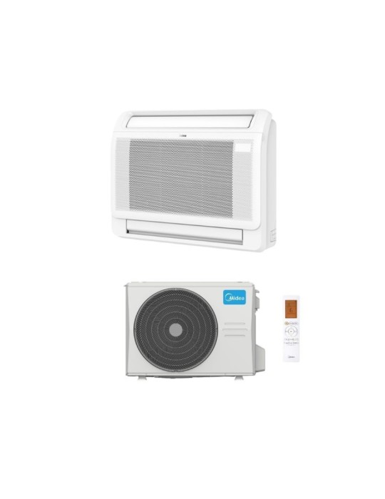 Midea Climatizzatore Monosplit Console 9000 Btu MFA2U-09HRFNX(GA) + MOX230-09HFN8-Q(GA) Inverter R32 Wi-Fi Optional Classe A++