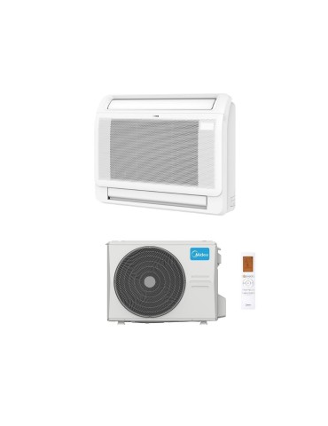 Midea Climatizzatore Monosplit Console 12000 Btu MFA2U-12HRFNX(GA) + MOX230-12HFN8Q(GA) Inverter R32 Wi-Fi Optional Classe A++