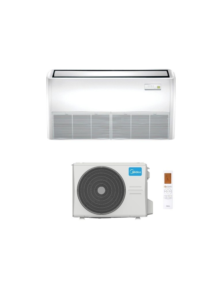 Midea Climatizzatore Monosplit Console Pavimento/Soffitto 18000 Btu MUEU2-18HRFNX(GA) + MOX330U-18HFN8Q(GA) Inverter R32 A++