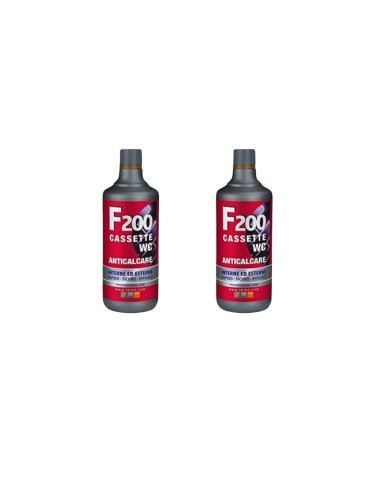 Faren Farmicol Disincrostante Anticalcare Liquido Per Cassette WC F200 Professional - 2 Pezzi