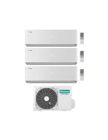 Hisense Climatizzatore Energy Pro X Trial Split 9+9+12 con 3AMW72U4RJC Inverter Wi-Fi R-32 Classe A++
