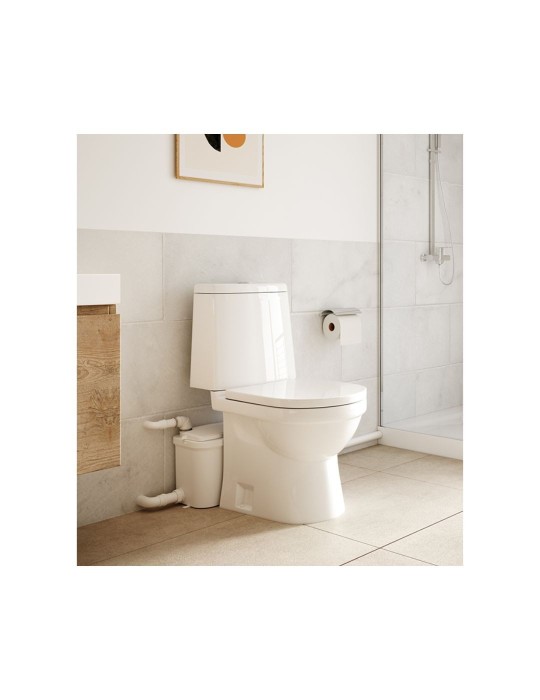 SFA Watersan 3 Broyeur Pompe d’Évacuation Salle de Bain Complète pour WC, Douche, Lavabo et Bidet 4 Entrées - WS3 - 3