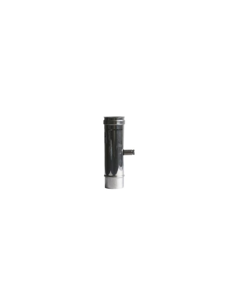 Tuyau de fumée simple paroi en acier inoxydable Ø 160 mm