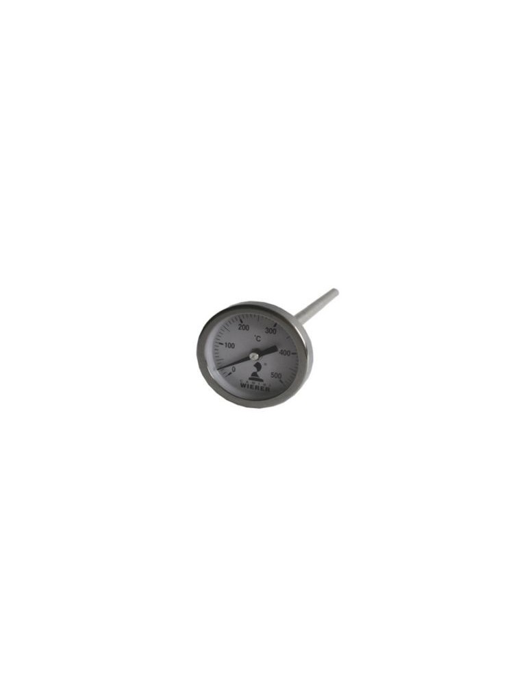 Sonde et thermomètre pour tuyau avec contrôle des gaz de combustion Ø 230-250-300 mm