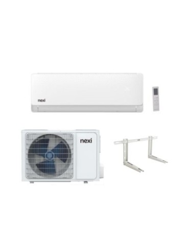 Nexi Climatiseur Monosplit SNX-12HTR 12000 btu Onduleur R32 Wi-Fi A++ avec Support