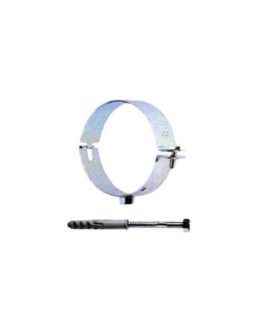 Collier pour conduits de fumée et tuyaux légers en acier inoxydable AISI 304 100 mm