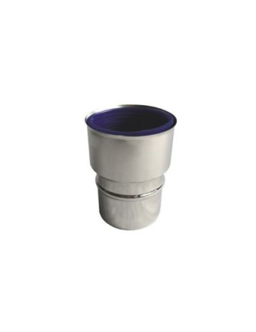 Raccord mâle pour tuyau flexible FX en acier inoxydable ø 200 mm pour systèmes de conduits de fumée