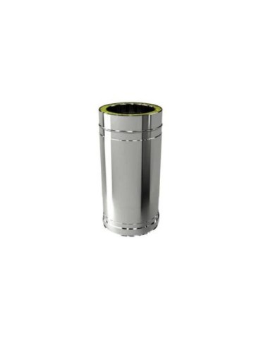 Tuyau Télescopique Double Paroi en Acier Inoxydable Ø 80/130 mm pour Cheminées
