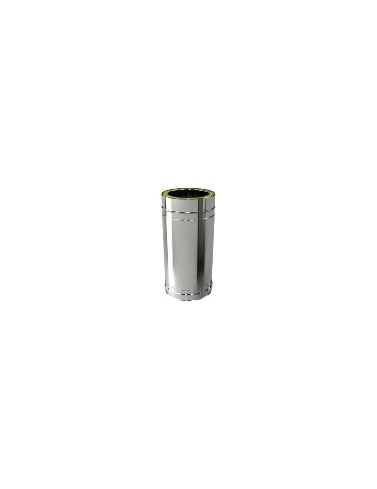 Tuyau Télescopique Double Paroi en Acier Inoxydable Ø 150/200 mm pour Cheminées