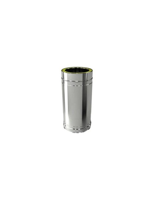 Tuyau Télescopique Double Paroi en Acier Inoxydable Ø 180/230 mm pour Cheminées