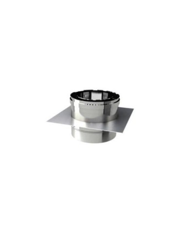 Double Wall Stainless Steel Intermediate Plate Ø 200/250 mm for Chimneys