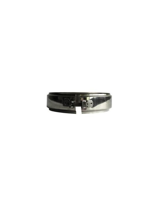 Collier de Serrage à Double Paroi en Acier Inoxydable H 50 mm Ø 100/150 mm pour Cheminées