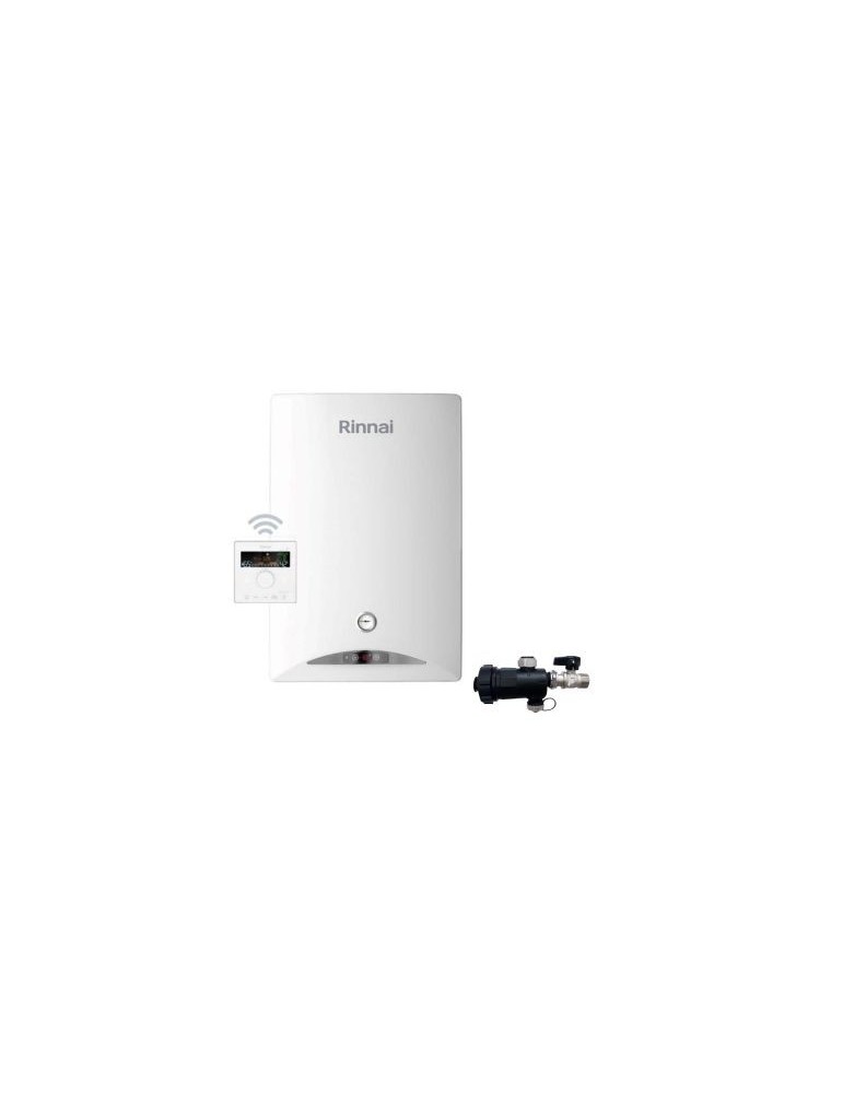 Rinnai Chaudière à Condensation Zen 29 kW GPL WI-FI Low NOx avec Kit d'Évacuation des Fumées | Megaclima.it