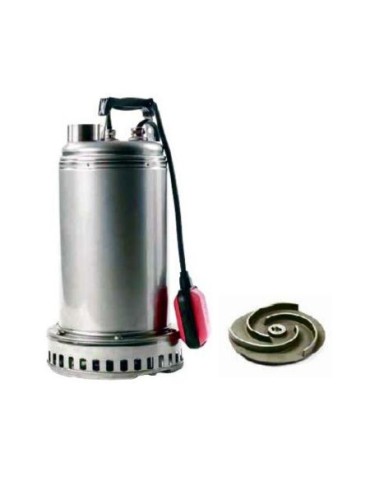 Pompe Submersible Monophasée Dab 1200 Pour Le Drainage Des Eaux Claires Et Sableuses Des Chantiers, Avec Interrupteur