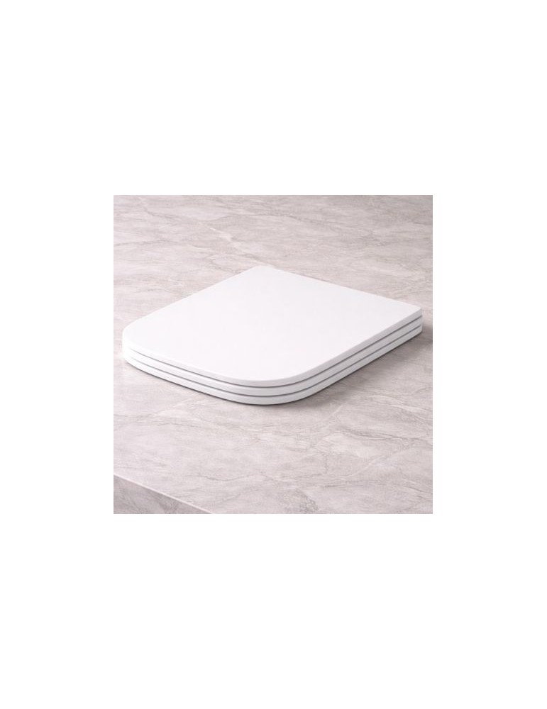 Abattant De Toilette à Fermeture Amortie Azzurra Ceramica De La Collection Build