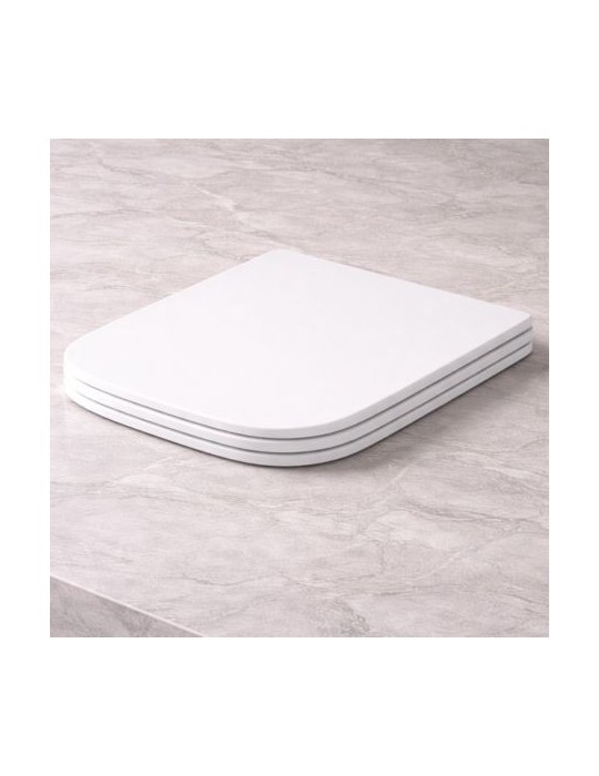 Abattant De Toilette à Fermeture Amortie Azzurra Ceramica De La Collection Build