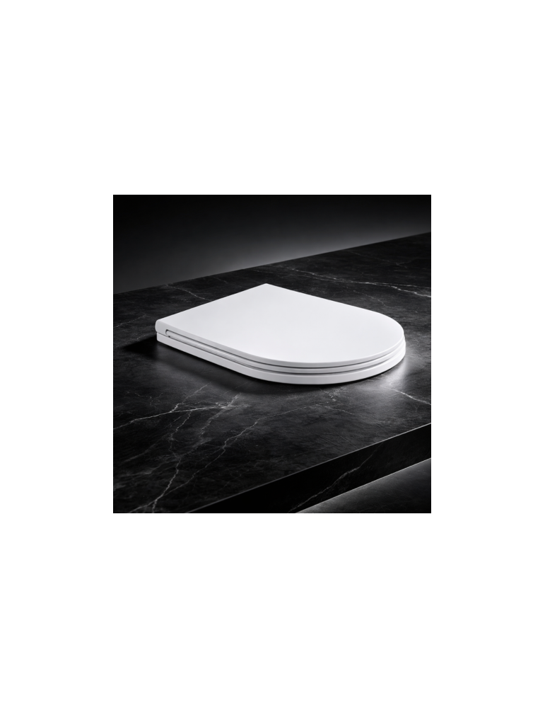 Azzurra Ceramica Sedile Coprivaso Wc Frizionato Collezione Forma con Sgancio Rapido