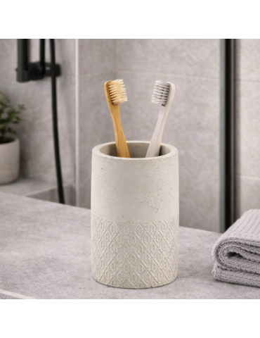 Porte-Brosse à Dents En BéTon Gris Gedy Aphrodite Line
