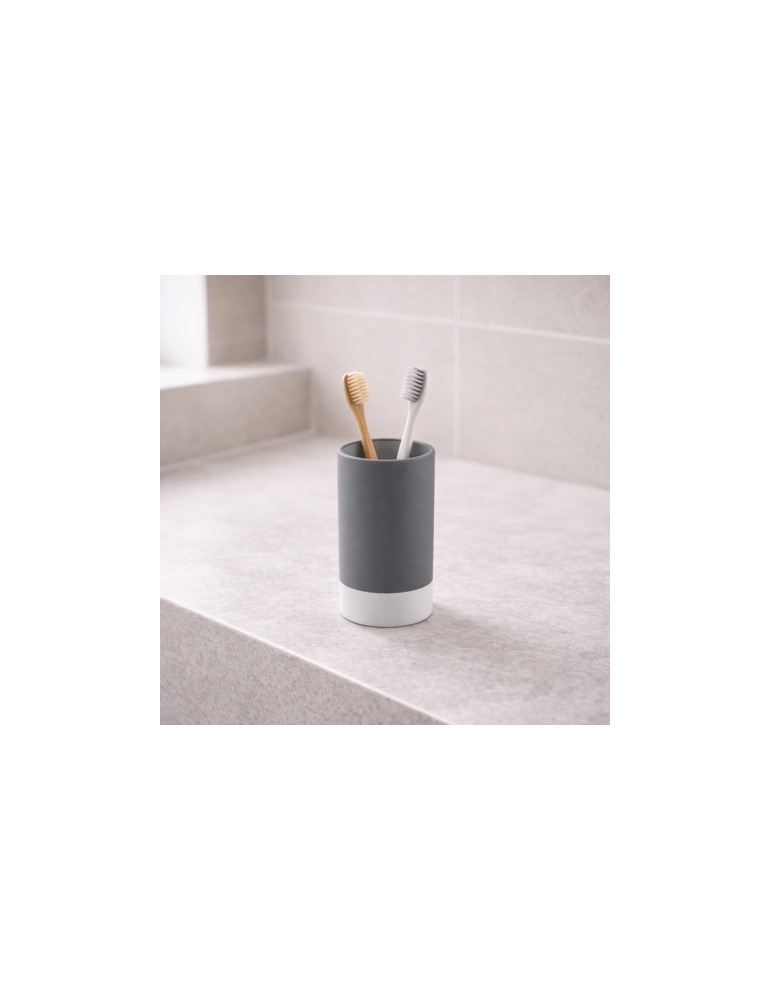 Porte-Brosse à Dents En CéRamique Gedy New Mizar Gris