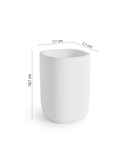 Gedy Porte-Brosses à Dents Résine Ylenia | Megaclima.fr