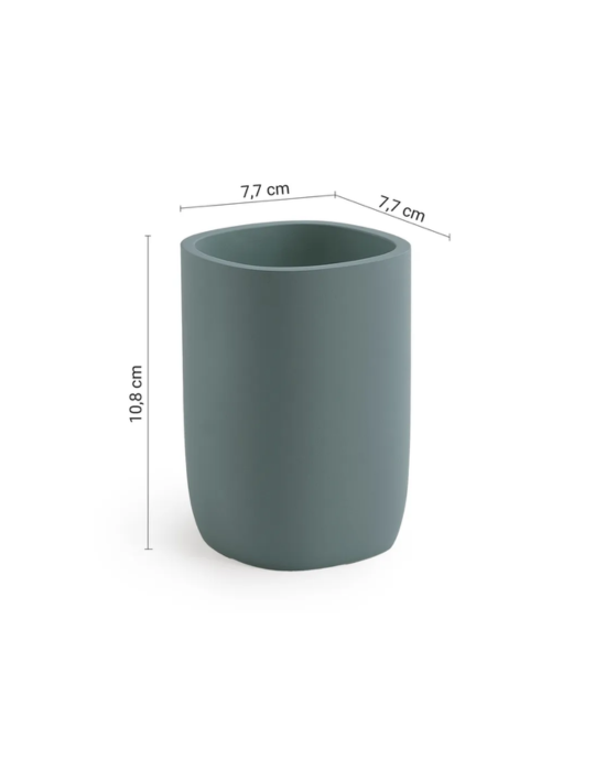 Gedy Porte-Brosses à Dents Résine Ylenia | Megaclima.fr