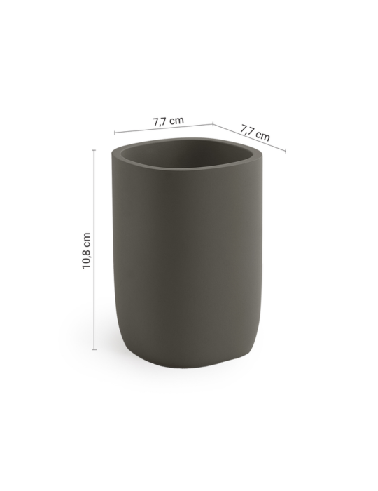 Gedy Porte-Brosses à Dents Résine Ylenia | Megaclima.fr