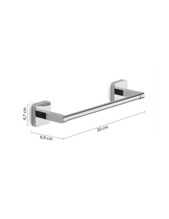 Gedy Porta Salviette 30 cm Cromato Linea Tonga | Megaclima.fr
