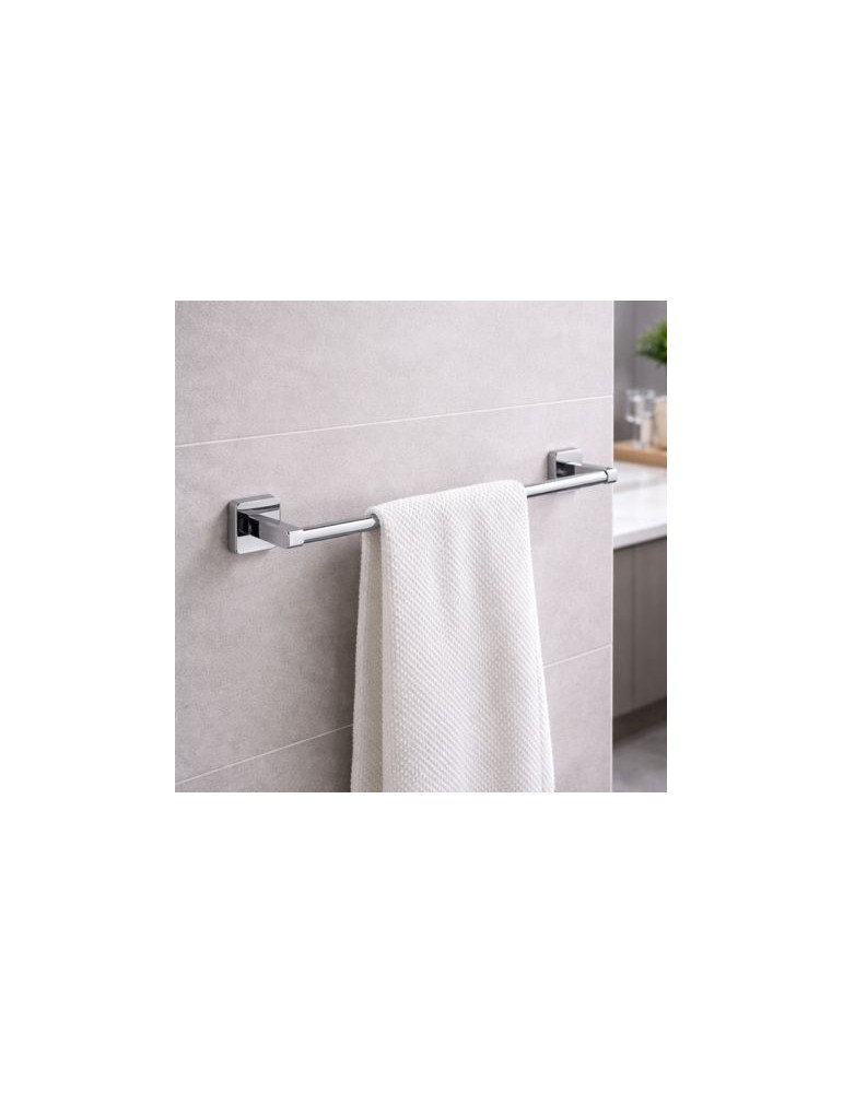 Porte-Serviettes Chromé Gedy 30 Cm, Tonga Line