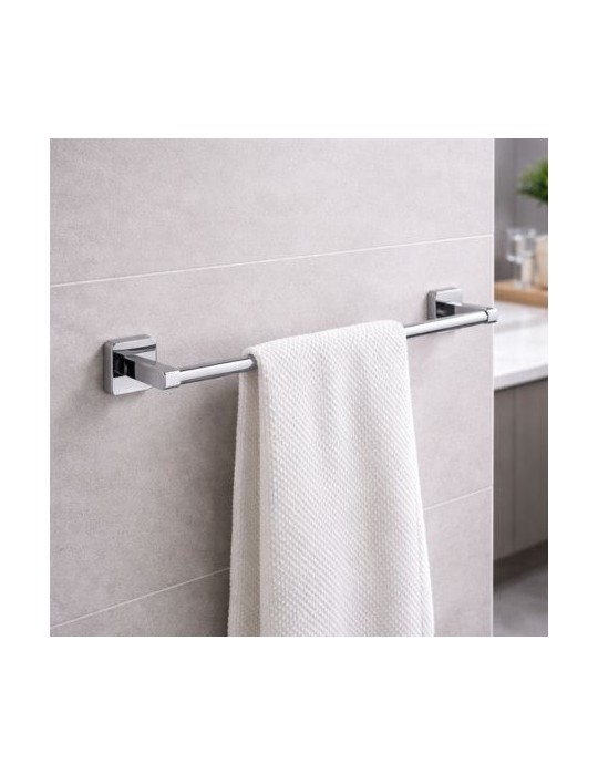 Porte-Serviettes Chromé Gedy 30 Cm, Tonga Line