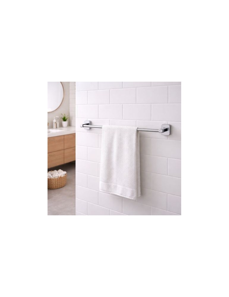 Porte-Serviettes Chromé Gedy 45 Cm, Tonga Line