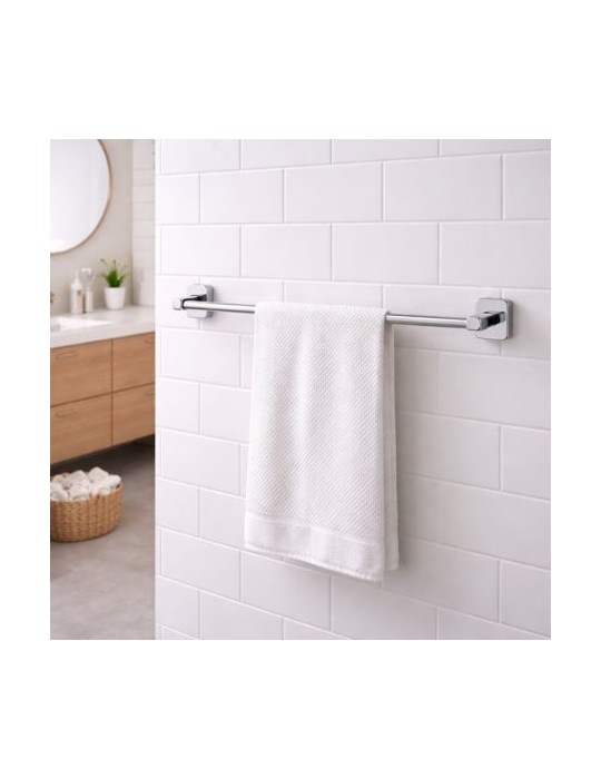 Porte-Serviettes Chromé Gedy 45 Cm, Tonga Line