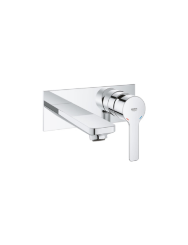 Mitigeur Lavabo Grohe Lineare 2 Trous, Taille S, Chromé - 19409001