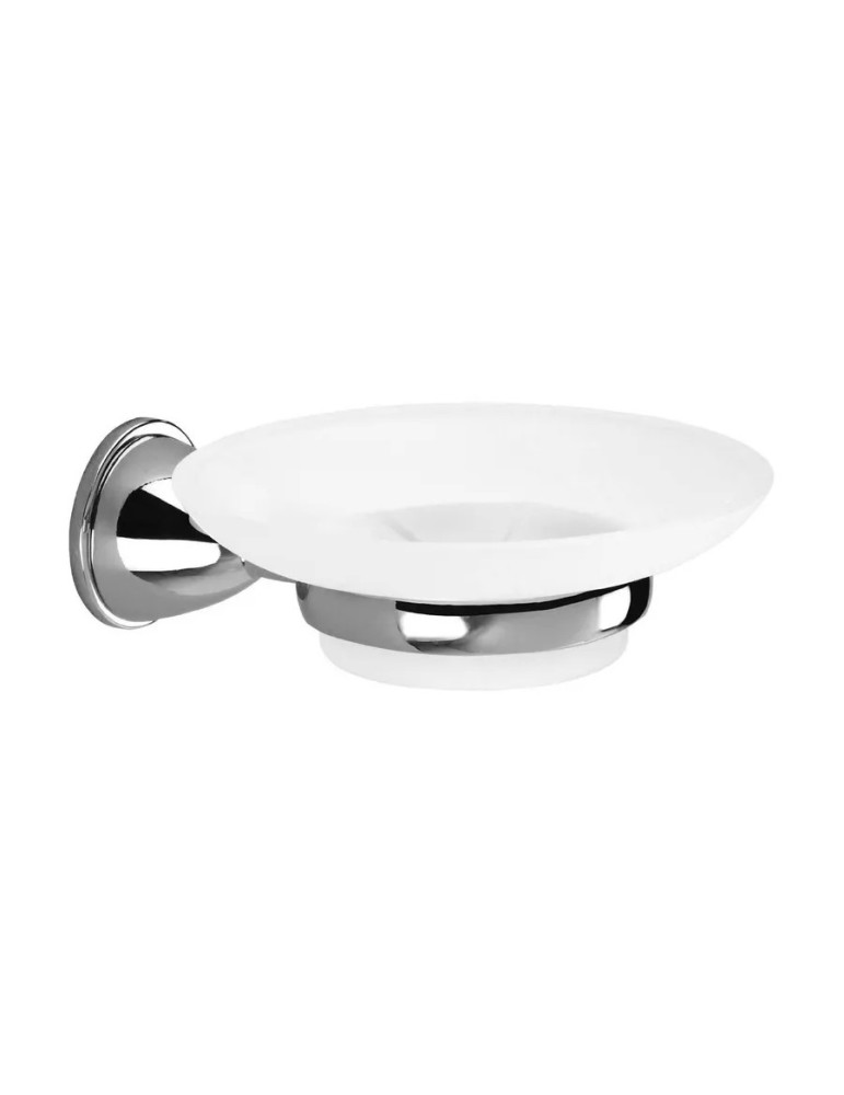 Gedy Set 4 accessoires salle de bain inox chromé Genziana | Megaclima.fr