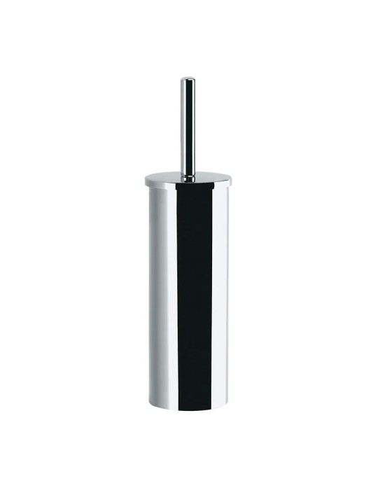 Gedy Brosse WC sur pied chrome brillant inox Flip | Megaclima.fr