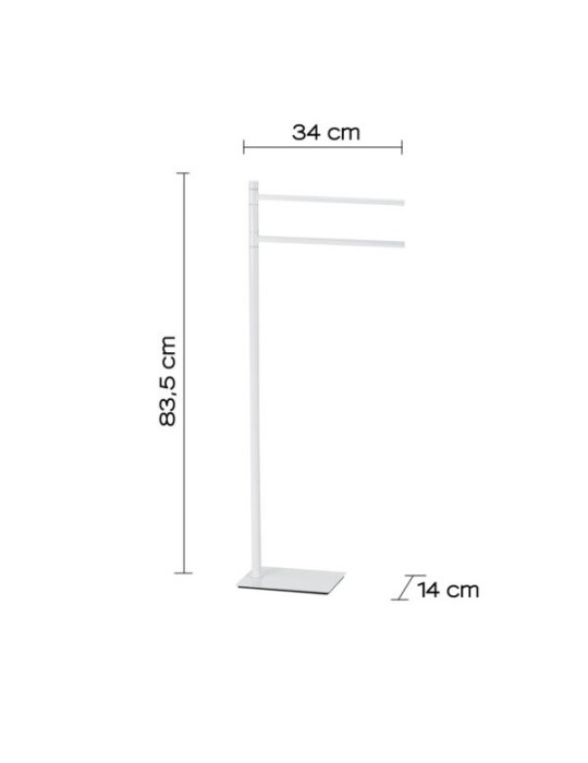 Gedy Porte-serviettes sur pied inox Trilly | Megaclima.fr