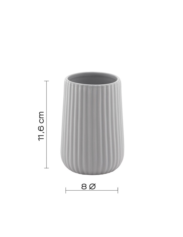 Gedy Set 3 accessoires salle de bain céramique Marika | Megaclima.fr