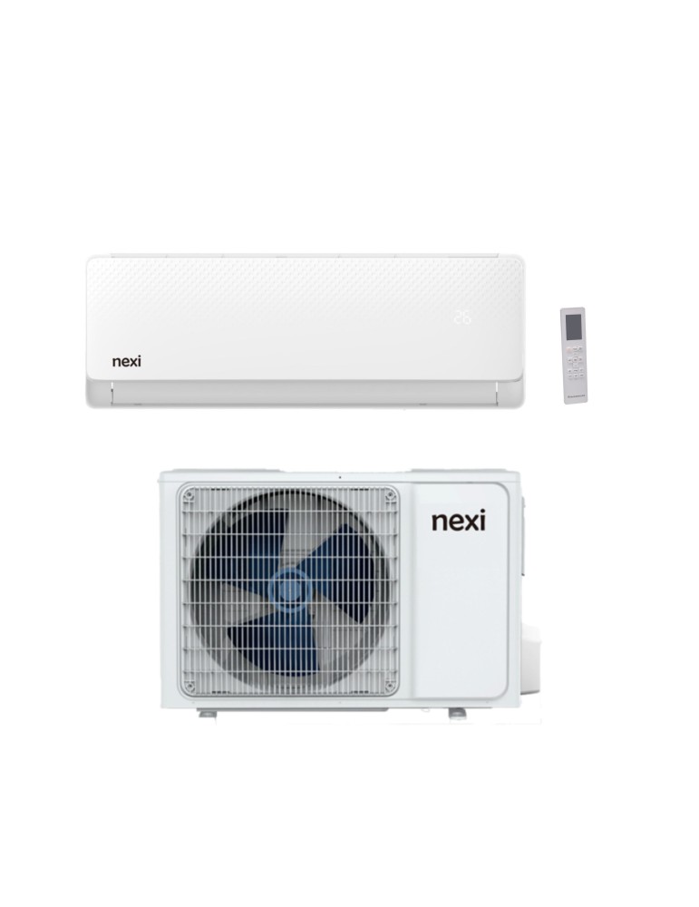 Climatiseur Monosplit Nexi Snx-09htr 9000 Btu Onduleur R32 Wi-fi A++
