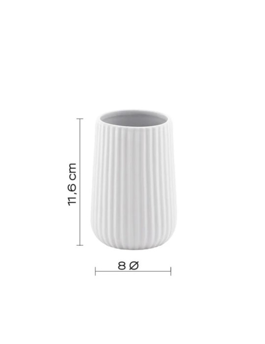 Gedy Set 3 accessoires salle de bain céramique Marika | Megaclima.fr