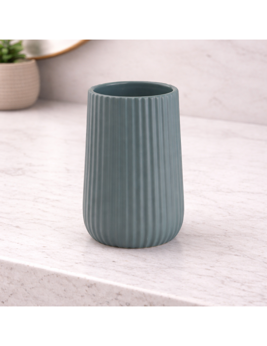 Porte-brosse À Dents En Céramique Gedy Marika, Bleu Poudré