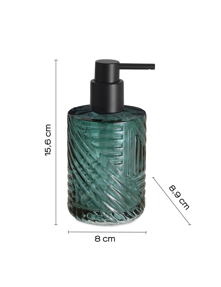 Gedy Set 3 accessoires salle de bain verre Corinne | Megaclima.fr