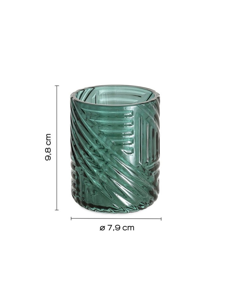 Gedy Set 3 accessoires salle de bain verre Corinne | Megaclima.fr