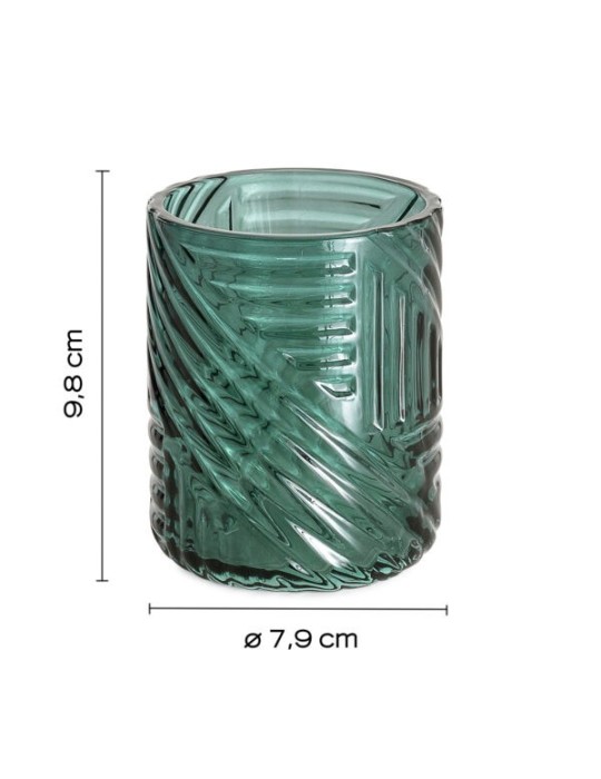 Gedy Set 3 accessoires salle de bain verre Corinne | Megaclima.fr