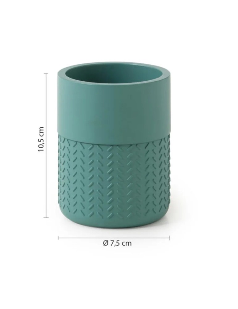 Gedy Set 3 Accessoires Salle de Bain Bambou Résine Thea.fr | Megaclima.fr