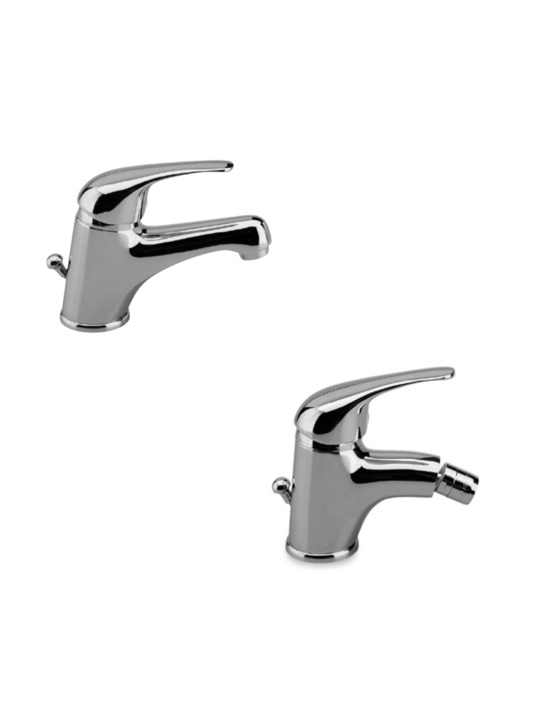 Robinet Mitigeur Monocommande Gs Rubinetterie Série Ecoline Pour Lavabo Et Bidet