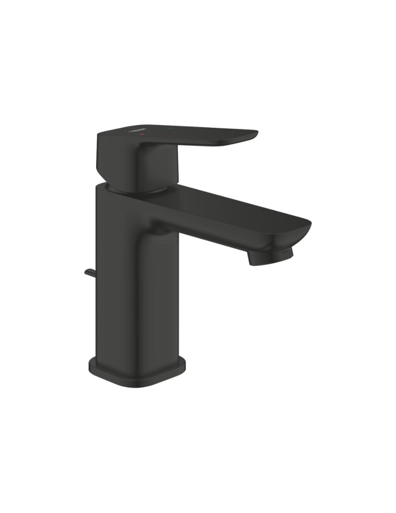 Robinet Mitigeur Monocommande Grohe Cubeo, Noir Mat, Taille S - 1016942430